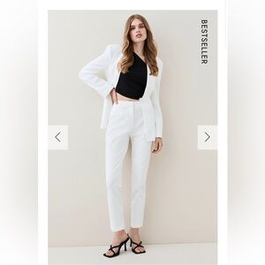 New with tags Karen Millen white trouser pants